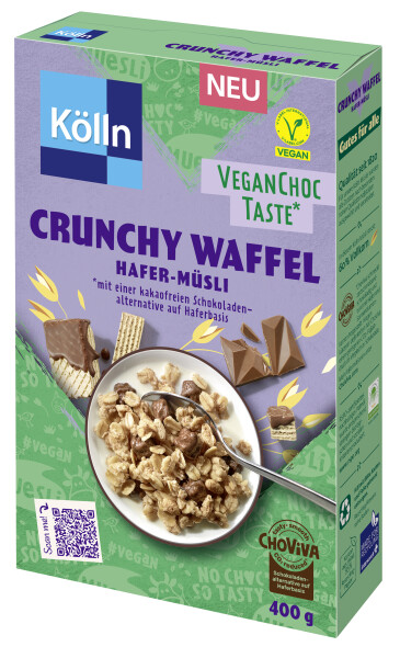 Kölln Vegan Crunchy Waffel Hafer - Müsli