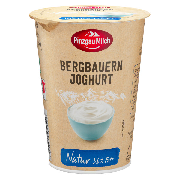 Pinzgau Milch Bergbauern Joghurt natur 3,6%