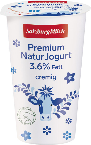 Salzburgmilch Premium Natur Joghurt cremig 3,6 %