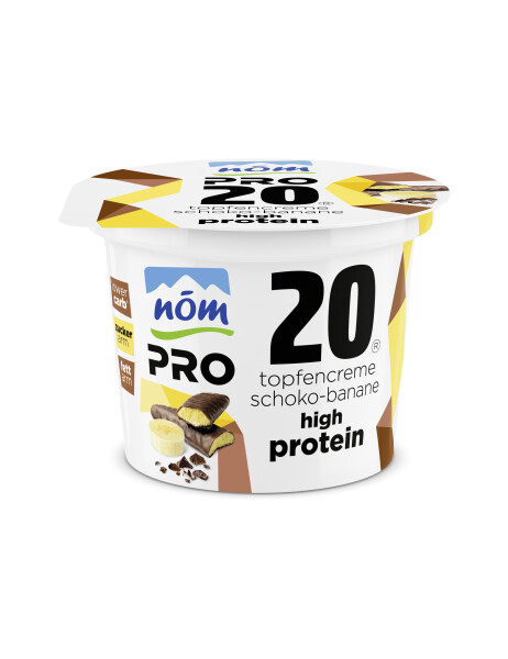 nöm PRO Protein Topfencreme Schoko-Banane