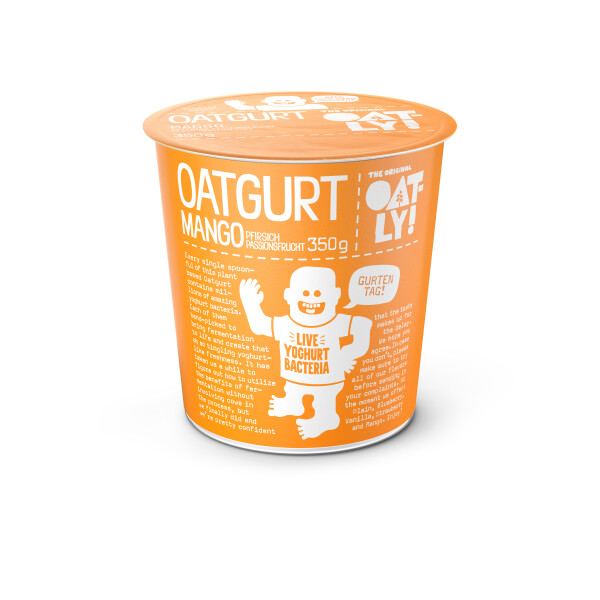 Oatly Oatgurt Mango/Pfirsich/Passionsfrucht