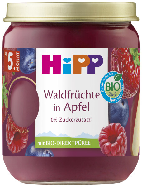 Hipp Waldfrüchte in Apfel