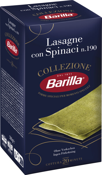 Barilla Lasagne con Spinaci no. 190 