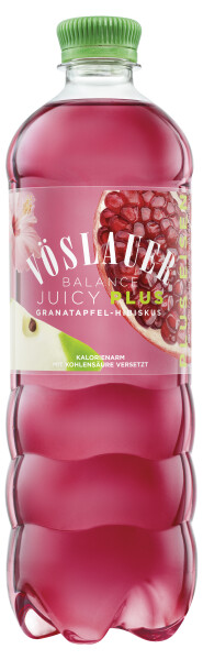Vöslauer Balance Juicy Plus Granatapfel-Hibiskus