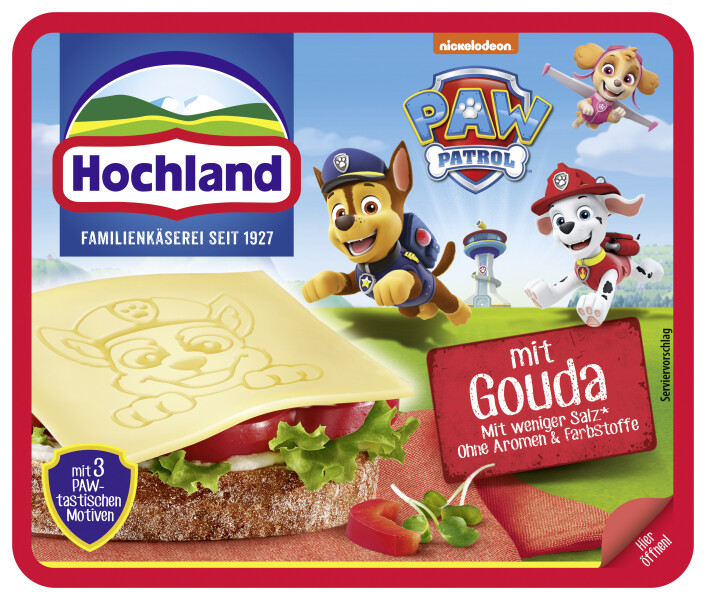Hochland Sandwichsscheiben Paw Patrol