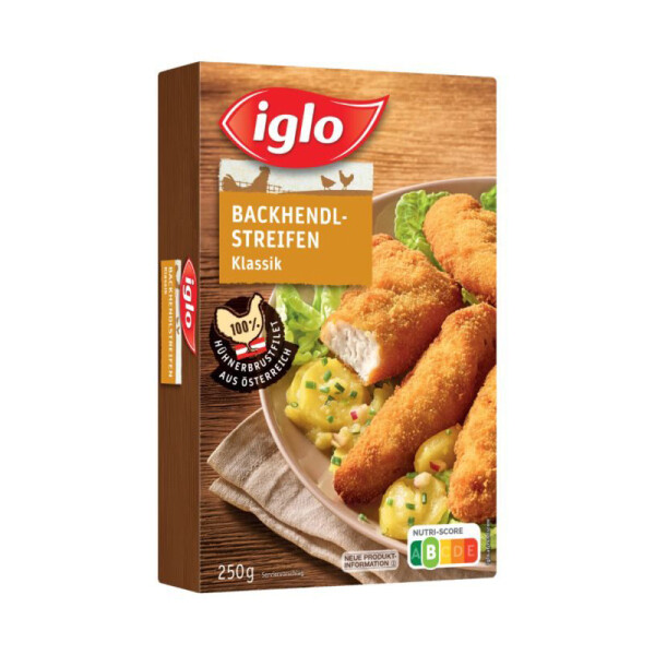 Iglo Klassik Backhendlstreifen